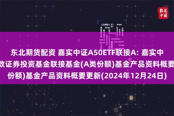 东北期货配资 嘉实中证A50ETF联接A: 嘉实中证A50交易型开放式指数证券投资基金联接基金(A类份额)基金产品资料概要更新(2024年12月24日)